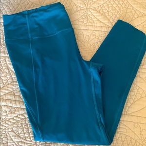 Teal Athleta leggings